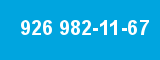 926 982-11-67